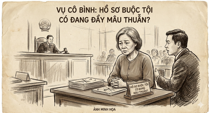Vụ cô Bình: Hồ sơ buộc tội có đang đầy mâu thuẫn